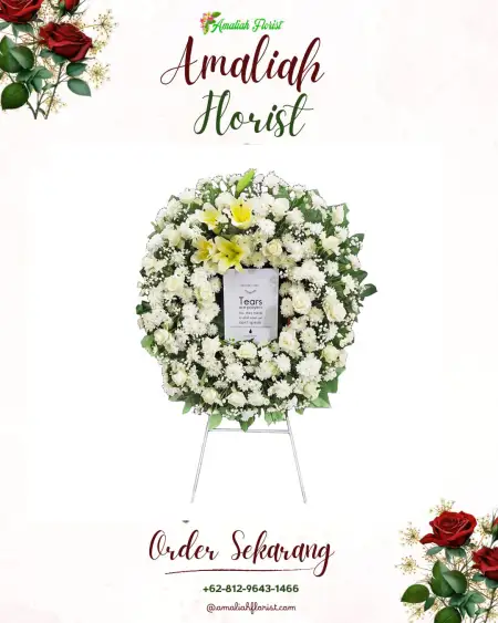 Krans Bunga Duka Gendongan